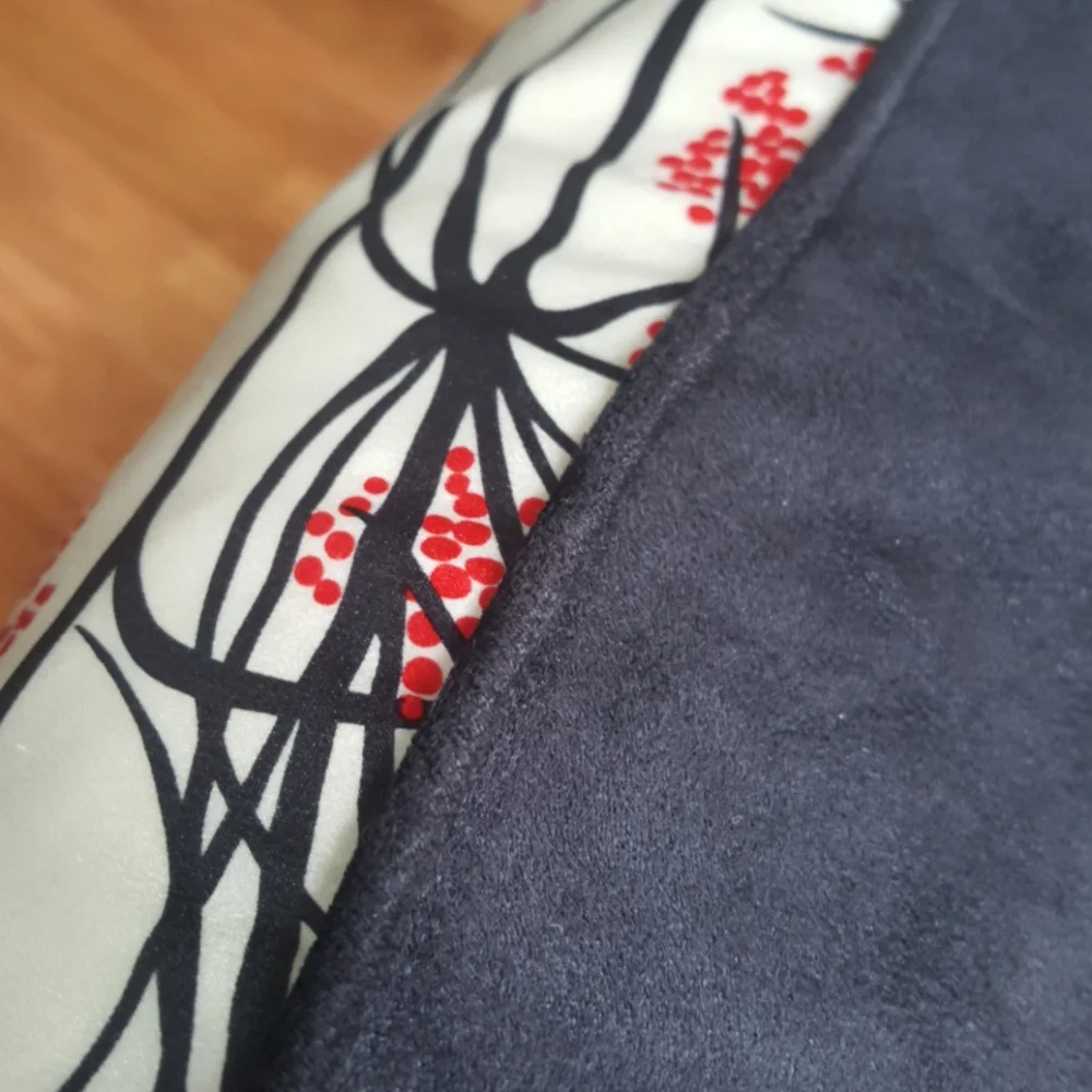 Wool Grass agnes & hoss satin/suede Pillow
